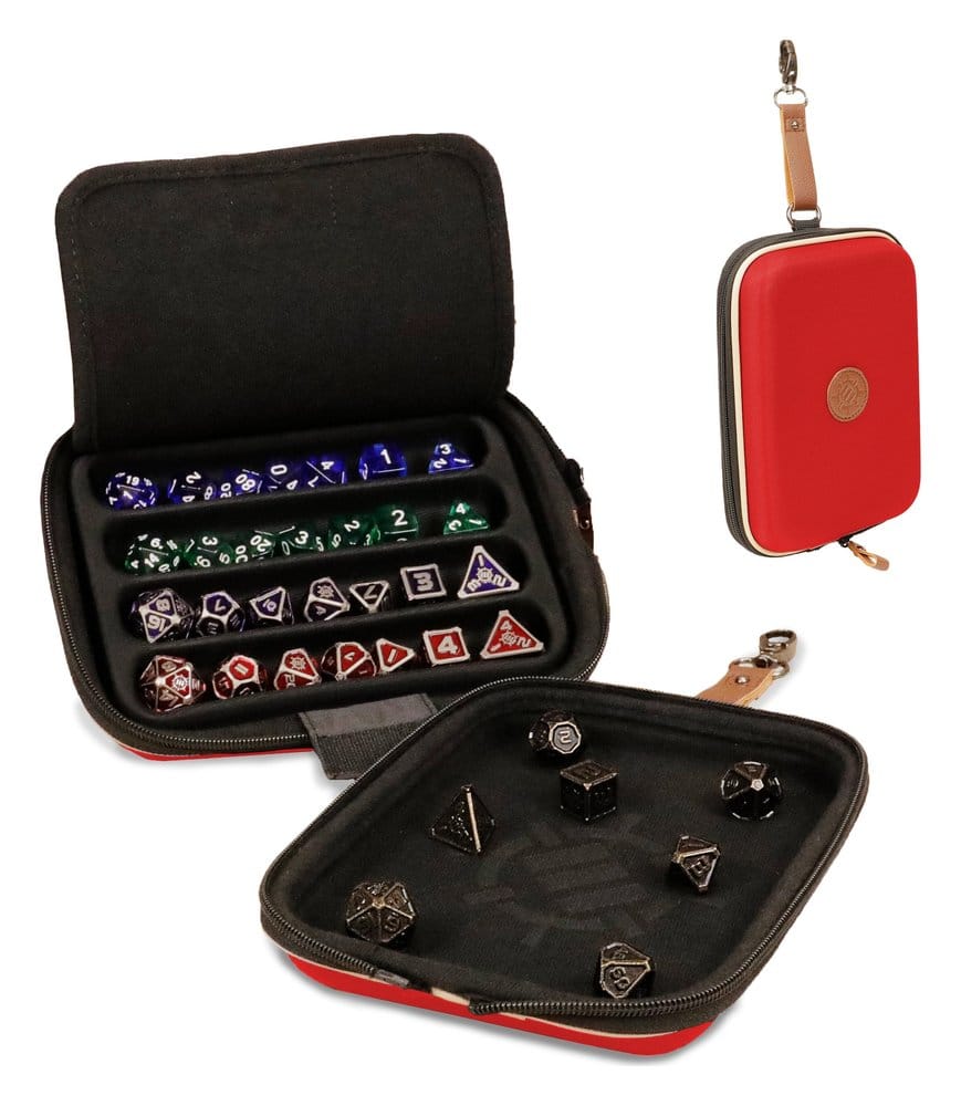 Enhance Juego de Mesa Bolsa para dados Designer Edition Rojo Frikytopia