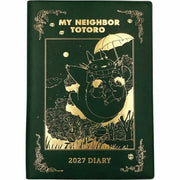 Mi vecino Totoro Diario Totoro spinning top green gold foil