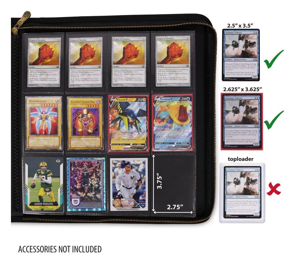 Enhance TCG Series Álbum de Cromos Negro (624 cartas) Frikytopia