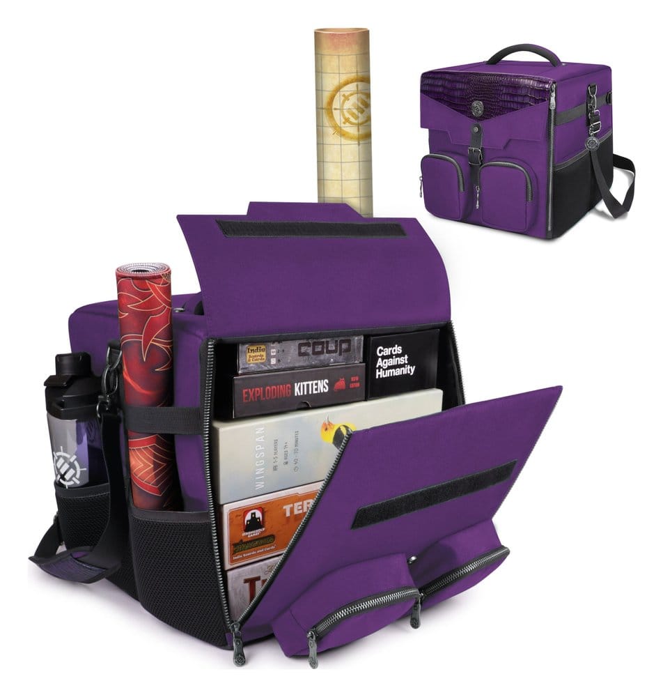 Enhance Juego de Mesa Bolso de hombro Collector's Edition Morado Frikytopia