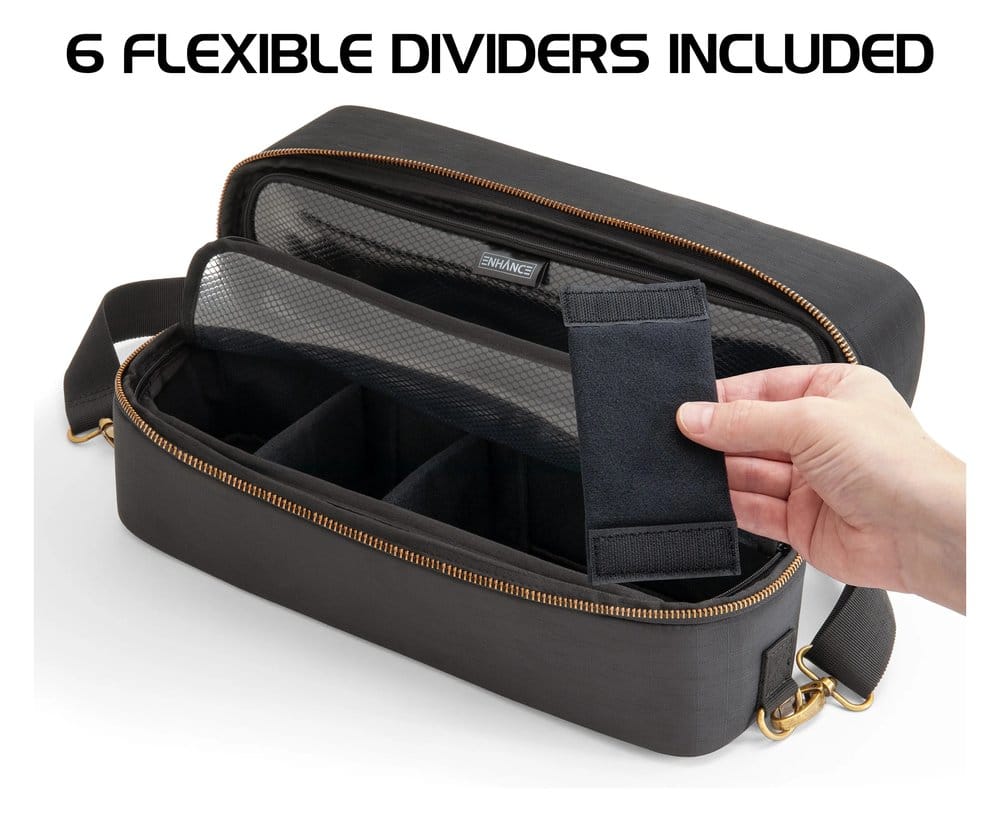 Enhance TCG Series Bolsa para Deckbox y Playmat Negro