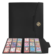 Enhance Binder Archivador de Cartas de 9 Bolsillos Negro 30 x 25 x 3 cm