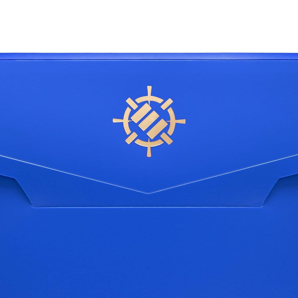 Enhance Binder Álbum de Cartas de 9 Bolsillos Azul 30 x 25 x 3 cm