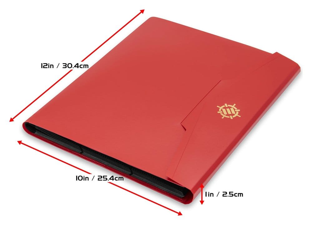 Enhance Binder Álbum de Cartas Rojo 30 x 25 x 3 cm