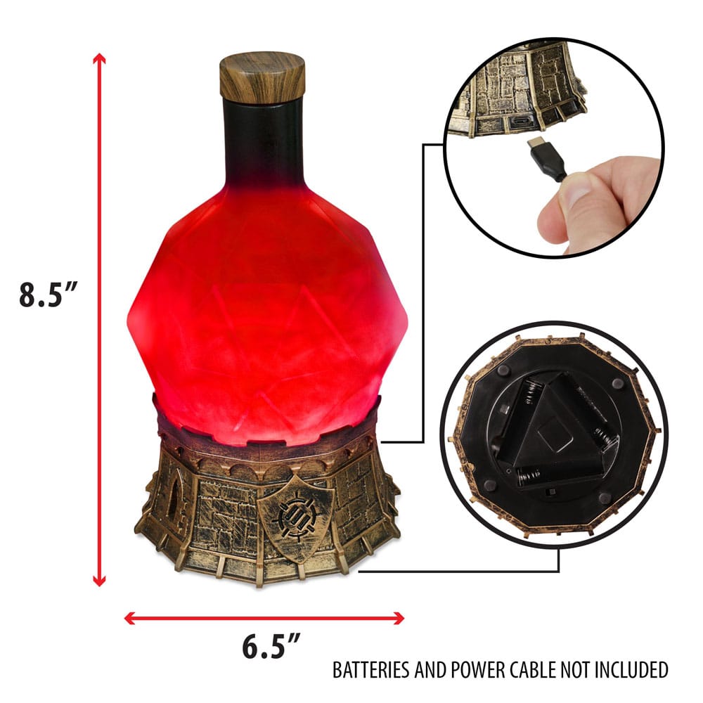 Enhance Lámpara Sorcerer's Potion Rojo