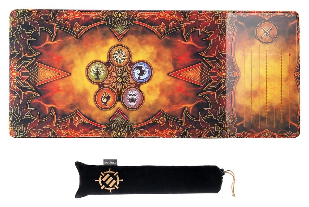 Enhance Tabletop Tapete de Juego Deluxe Edition con Duel Tracker 81 x 36 cm Frikytopia