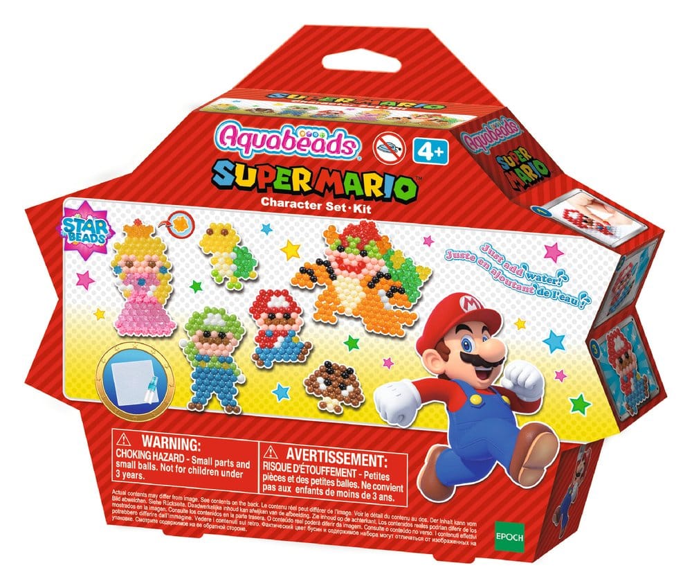 Aquabeads Cuentas de Estrella Conjunto Super Mario Frikytopia