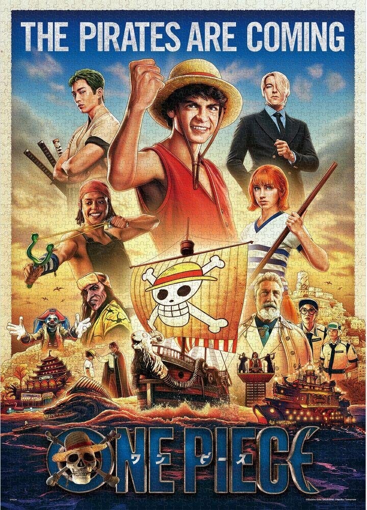 One Piece Rompecabezas de 2000 piezas The Pirates Are Coming Frikytopia