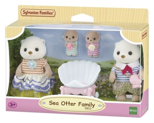 Sylvanian Families: Familia de Nutrias Marinas Conjunto