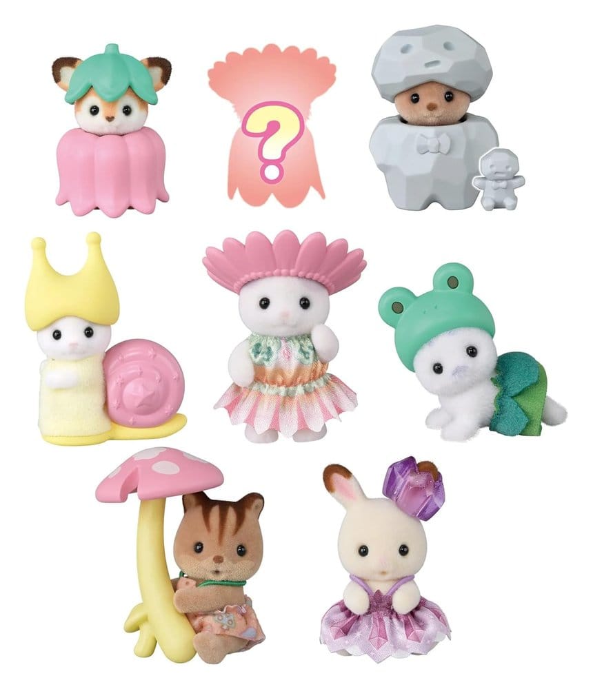 Sylvanian Families Minifiguras Amigos Bebés Hadas del Bosque Bolsa Sorpresa 5 cm Expositor (16) Frikytopia