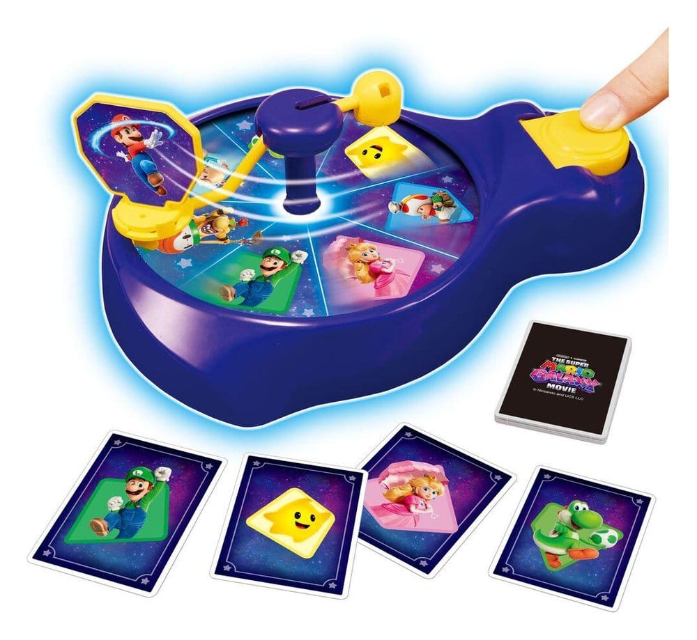 Super Mario juego Galaxy Movie Spin'n Match