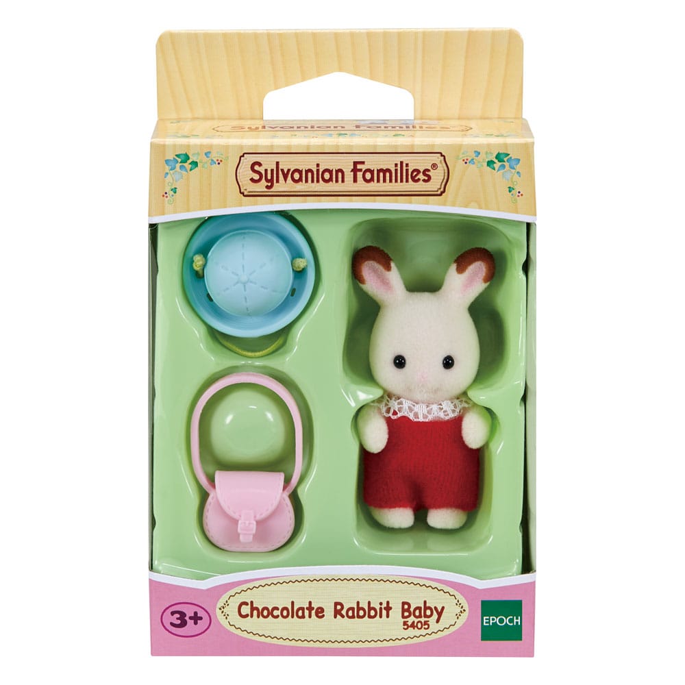 Sylvanian Families: Conejo Chocolate bebé Figura 5 cm Frikytopia