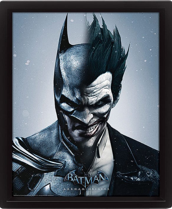 BATMAN ARKHAM LENTICULAR 3D Póster