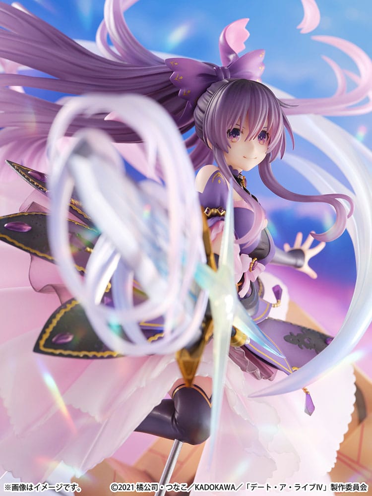 Date A Live IV Estatua PVC SHIBUYA SCRAMBLE FIGURE 1/6 Tohka Yatogami Princess Amethyst Dress Ver. 32 cm
