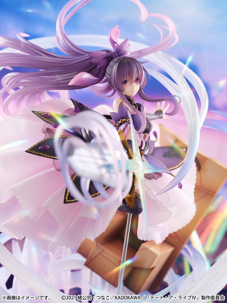 Date A Live IV Estatua PVC SHIBUYA SCRAMBLE FIGURE 1/6 Tohka Yatogami Princess Amethyst Dress Ver. 32 cm