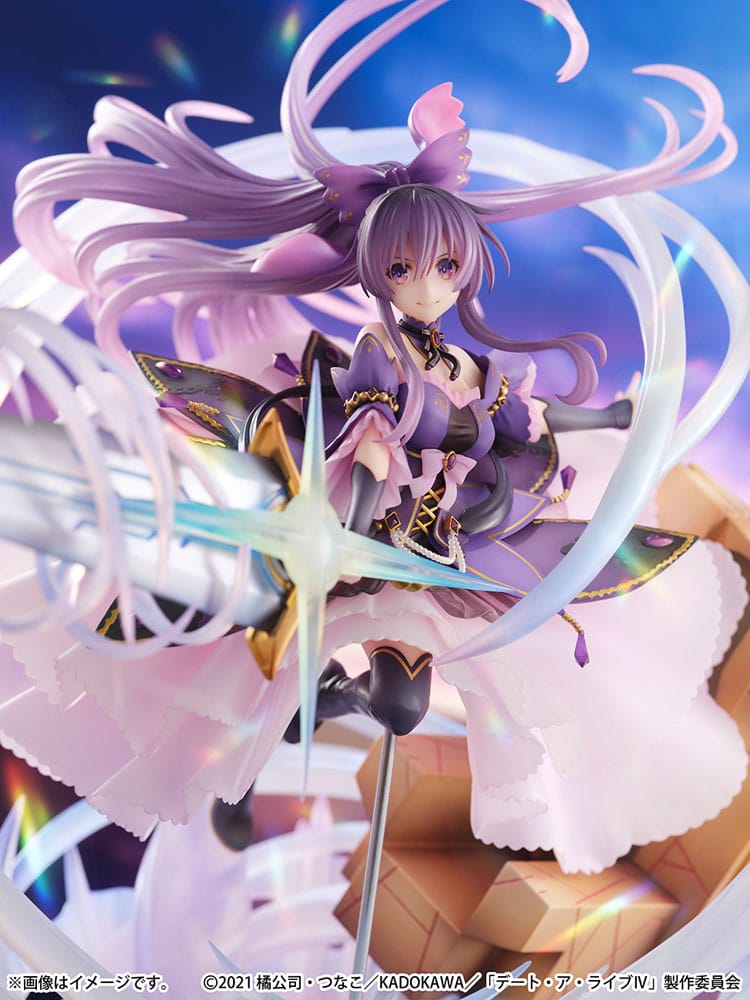 Date A Live IV Estatua PVC SHIBUYA SCRAMBLE FIGURE 1/6 Tohka Yatogami Princess Amethyst Dress Ver. 32 cm