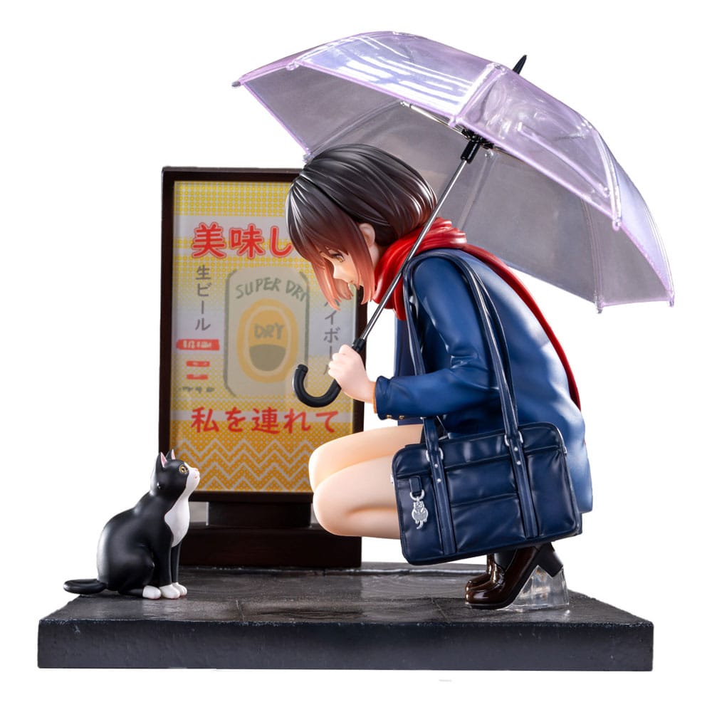 Original Character Estatua 1/7 Rainy Day - Meeting Illustrated by Catzz 16 cm
