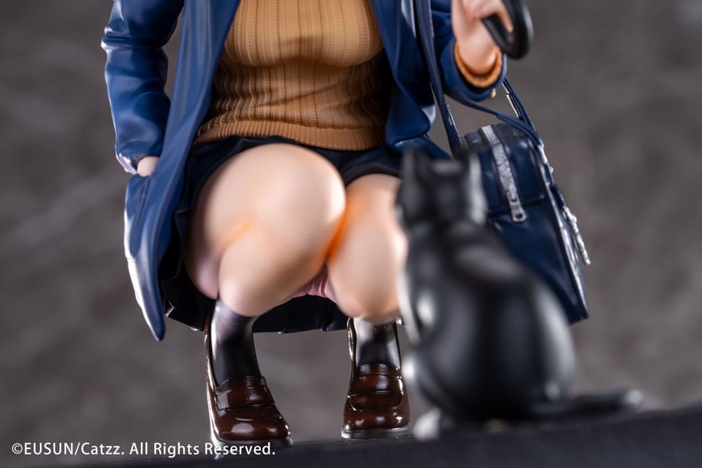 Original Character Estatua 1/7 Rainy Day - Meeting Illustrated by Catzz 16 cm