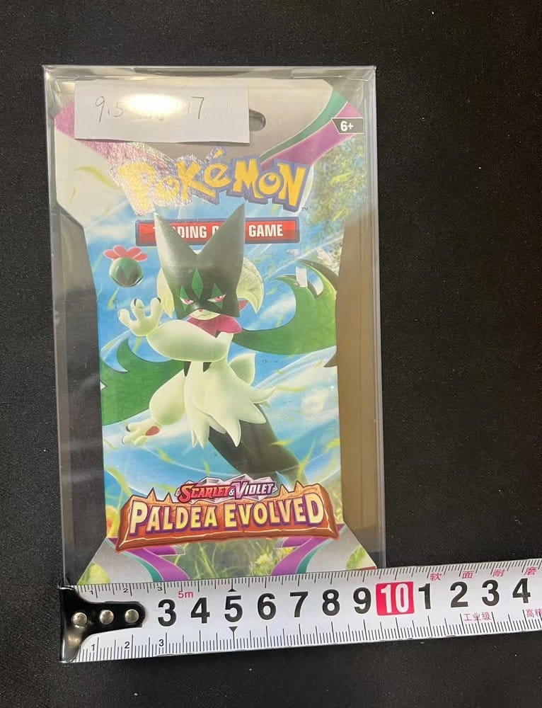 Evoretro Protectores PET para Pokémon TCG Booster Pack 0 mm (Paquete de 10)