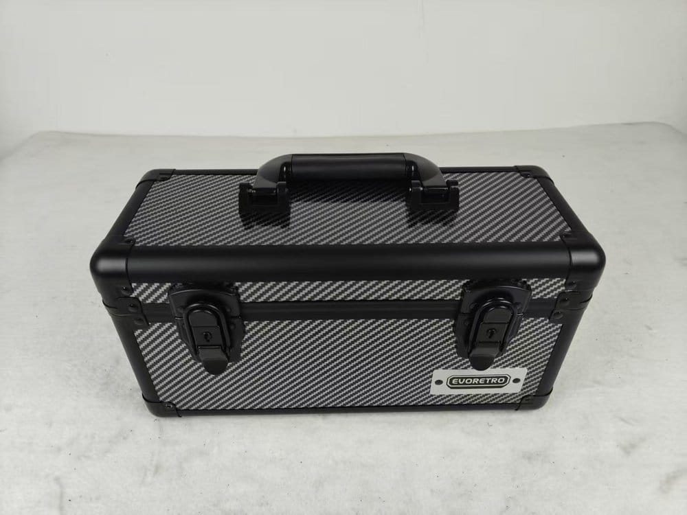 Evoretro Maleta TCG para 15 Slabs Gris 33,9 x 13,4 cm