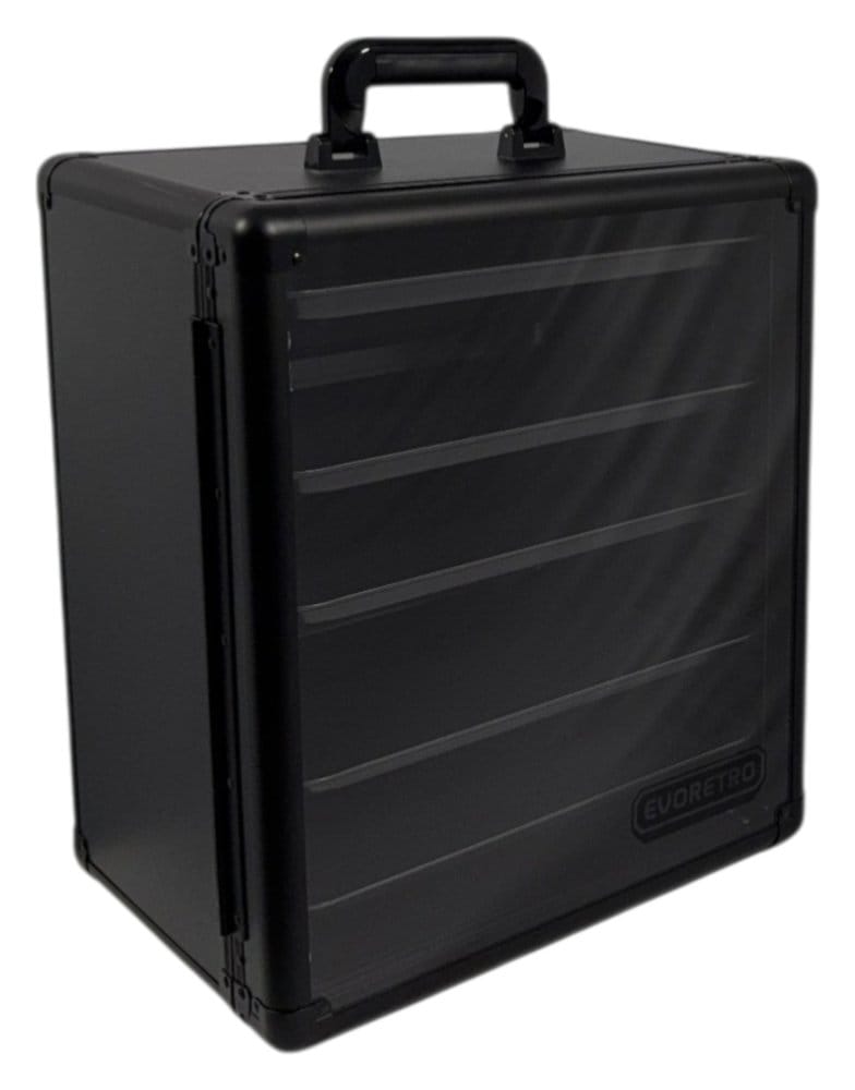 Evoretro Vitrina y Maletín de Transporte para Figuras y Modelos Coleccionables 45 x 37 cm