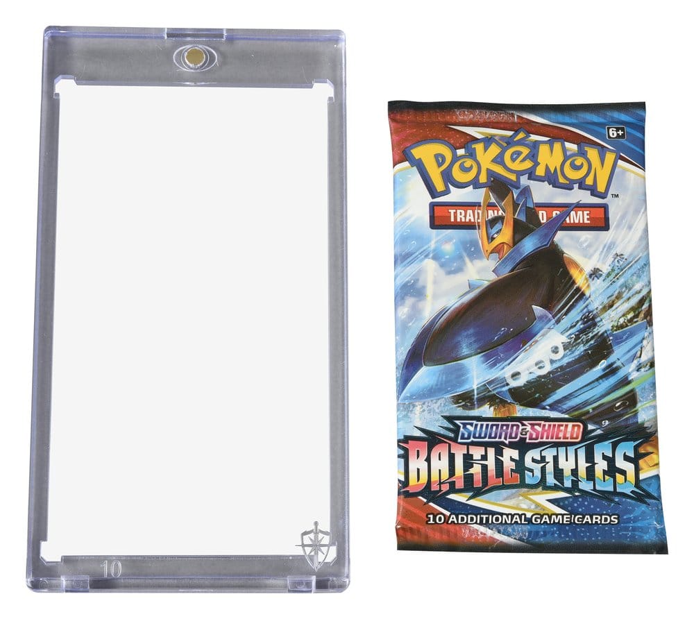 Caja de acrílico Pack de 10 Magnetic One Touch Protector para Booster Packs