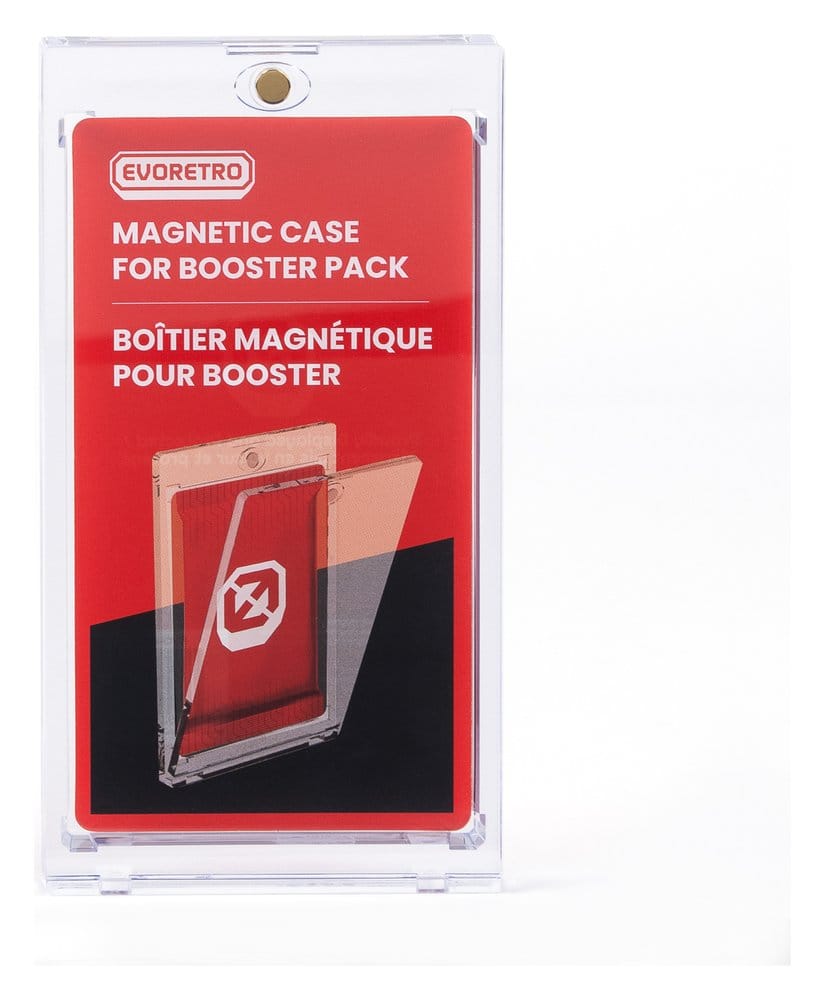 Caja de acrílico Pack de 10 Magnetic One Touch Protector para Booster Packs