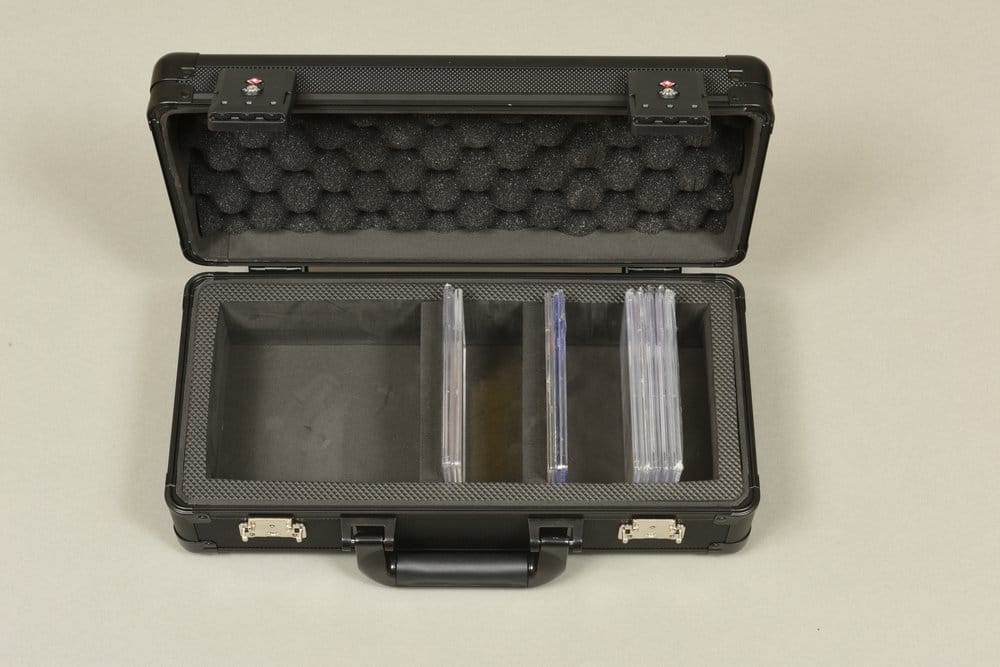 Evoretro Mini Maletín de Transporte con Asa & Espuma Extraíble Negro