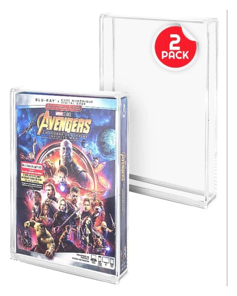 Caja de acrílico pack de 2 Protector para PS3/PS4/Blu-Ray/XBOX One Frikytopia