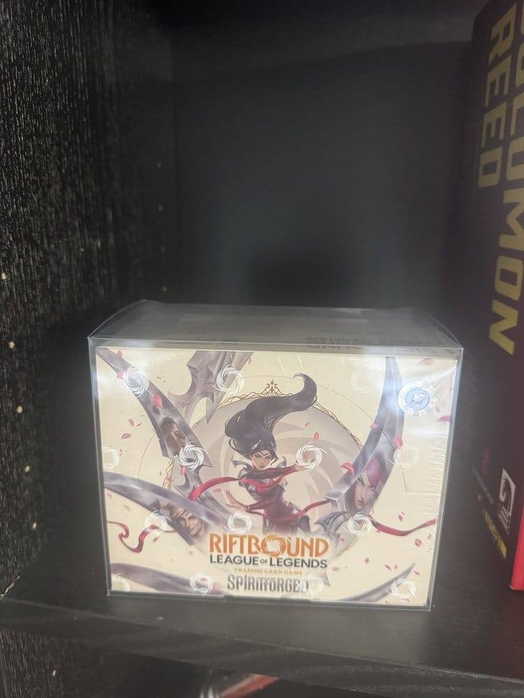 Evoretro Caja de PET Pack de 5 Protector para League of Legends TCG Origins Booster Display Box