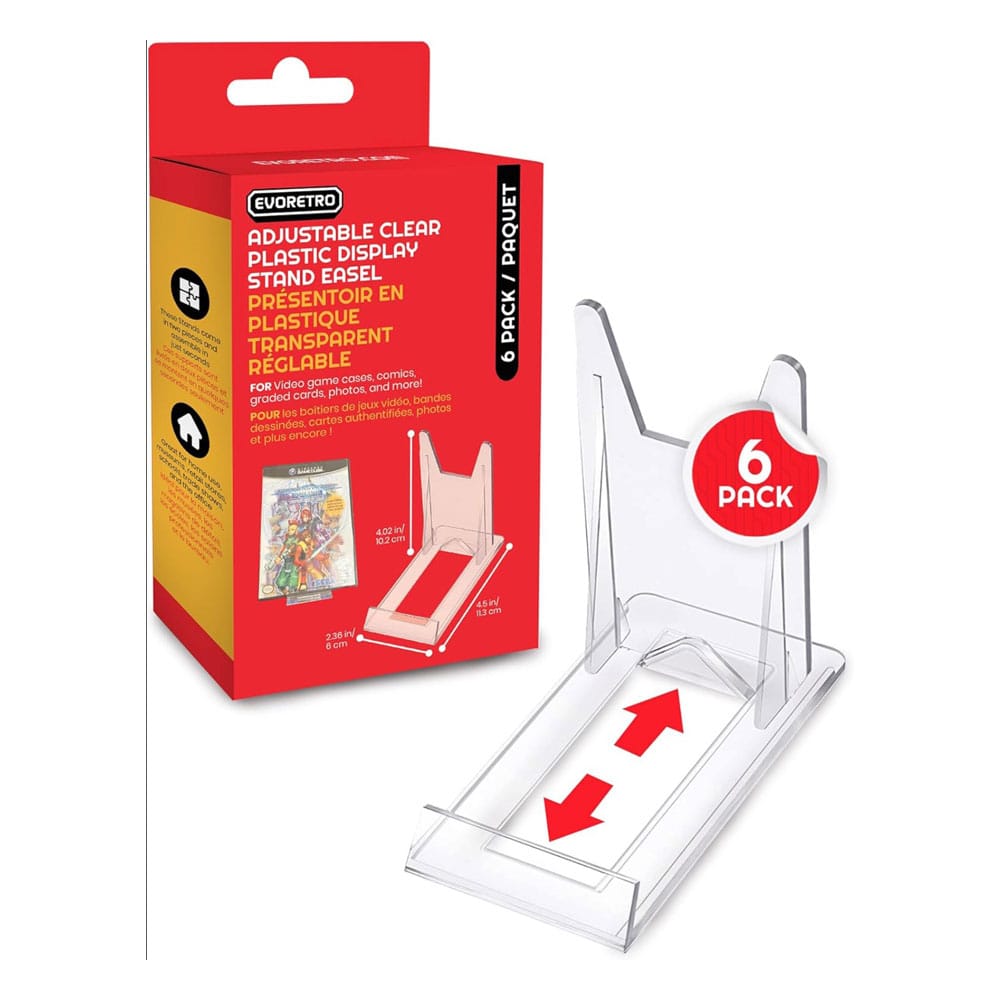 Caballete acrílico regulable en pack de 6 Frikytopia