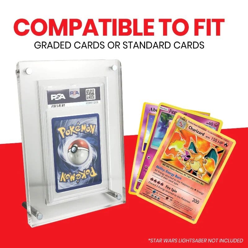 Evoretro Display de Acrílico para PSA Graded Cards 3mm