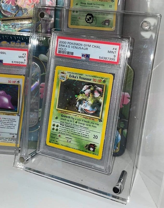 Evoretro Display de Acrílico para PSA Graded Cards 3mm