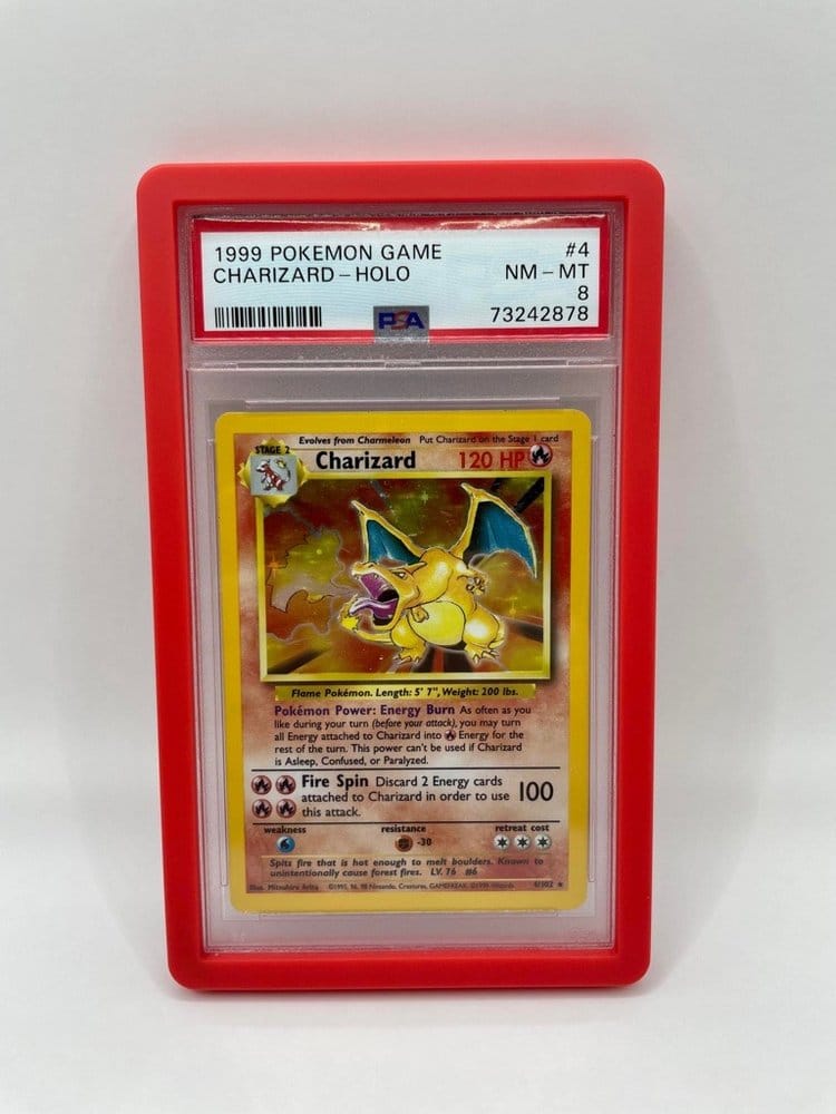 Evoretro Protector Bumper para Slabs PSA Red