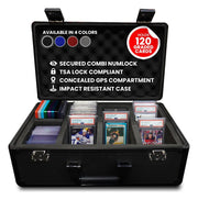 Evoretro Maleta TCG para 120 Tarjetas XL Negro