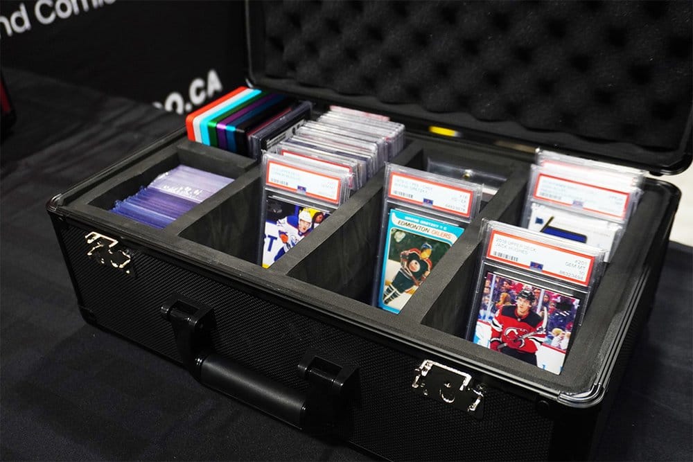 Evoretro Maleta TCG para 120 Tarjetas XL Negro