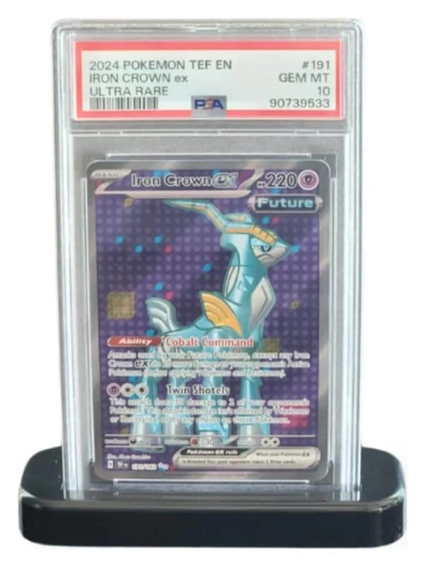 Evoretro Display Stand para Slabs de Cartas Graduadas PSA & CGC Negro Frikytopia