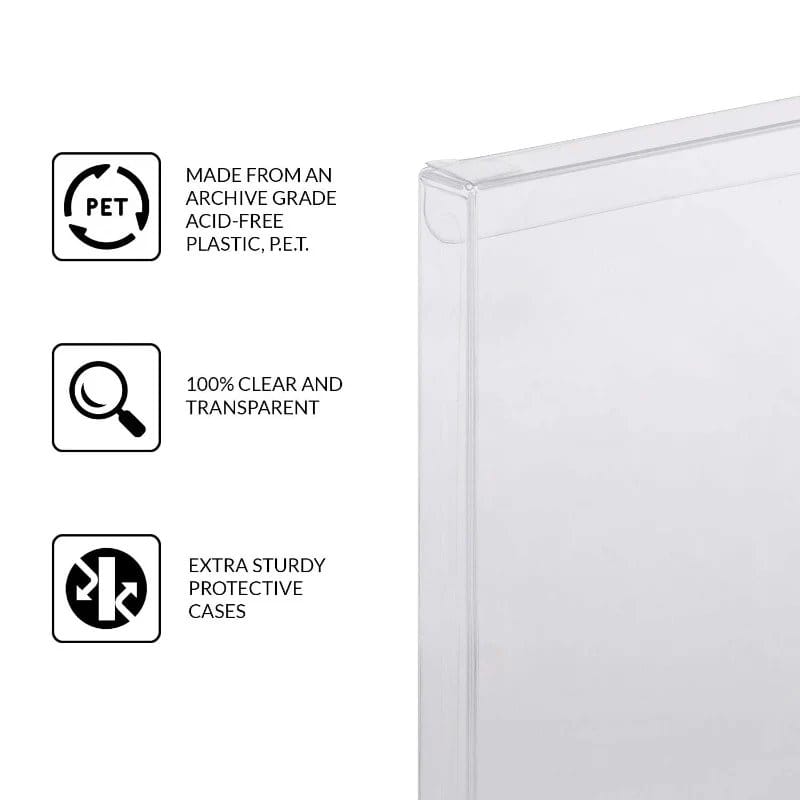 Caja de PET pack de 25 Protector para XBOX One/PS3/PS4 Games