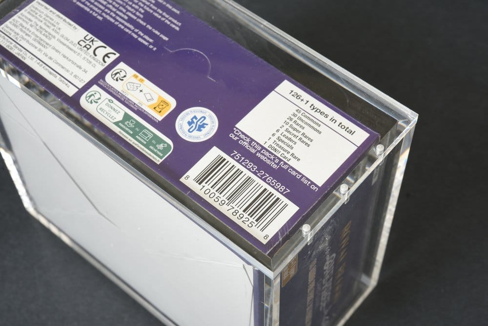 Evoretro Display de Acrílico para Caja de Sobres de Bandai One Piece TCG (Inglés)