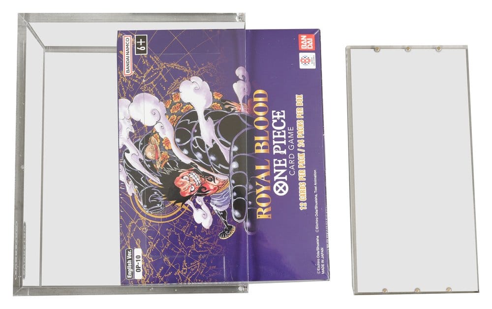 Evoretro Display de Acrílico para Caja de Sobres de Bandai One Piece TCG (Inglés)