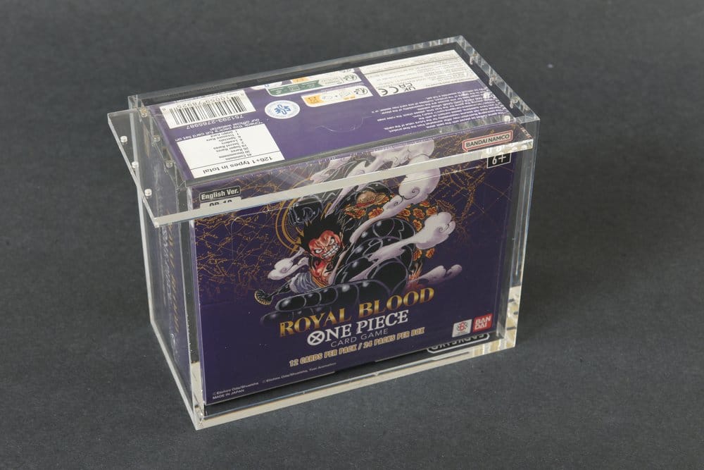 Evoretro Display de Acrílico para Caja de Sobres de Bandai One Piece TCG (Inglés)