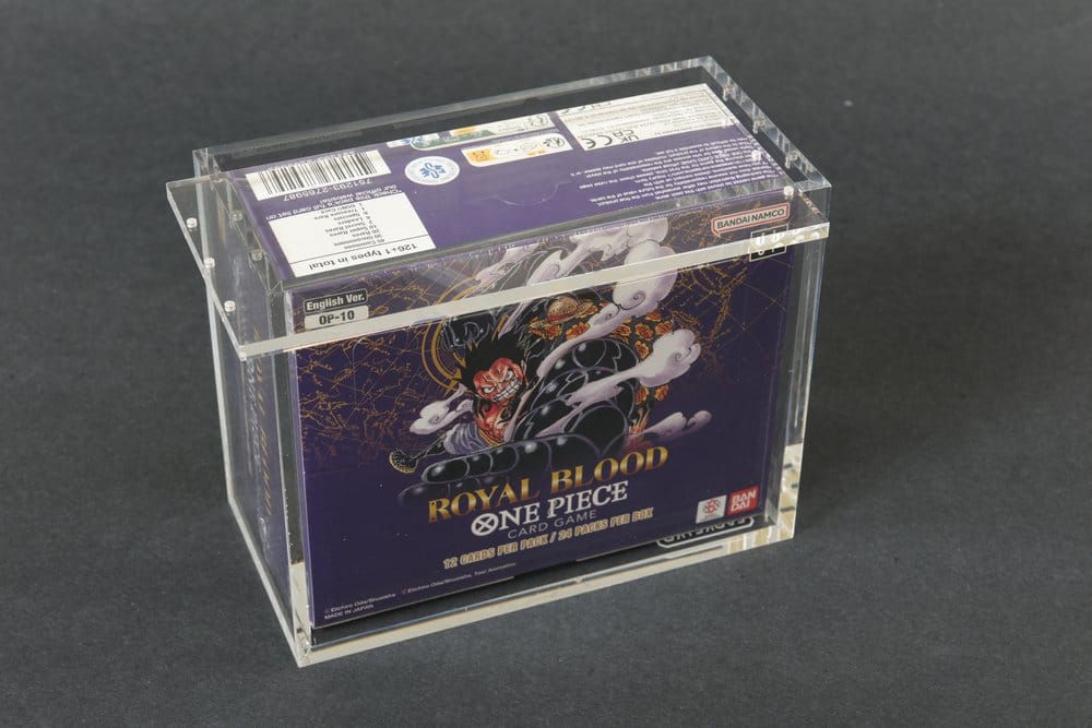Evoretro Display de Acrílico para Caja de Sobres de Bandai One Piece TCG (Inglés)