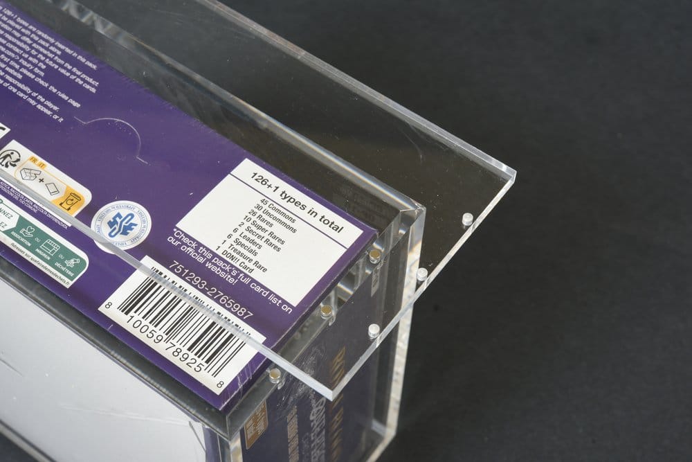 Evoretro Display de Acrílico para Caja de Sobres de Bandai One Piece TCG (Inglés)