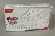 Evoretro Display de Acrílico para Pokemon 151 UPC Box y Mega Charizard X UPC Box 23 x 39 cm