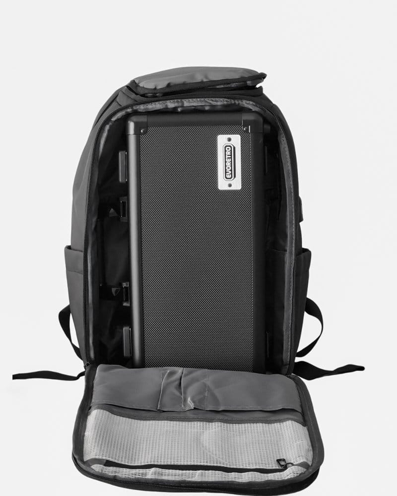 Evoretro HybridPro Mochila de Viaje Negra