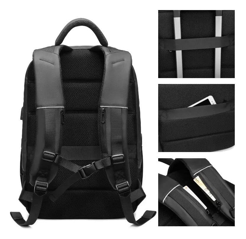 Evoretro HybridPro Mochila de Viaje Negra