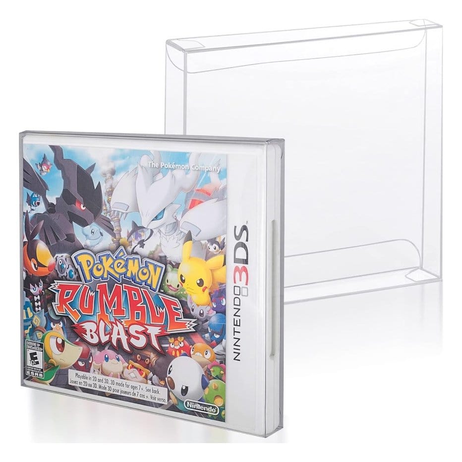 Caja de PET pack de 25 Protector para PS1/Single CD/Dreamcast (Jewel Case) Games Frikytopia