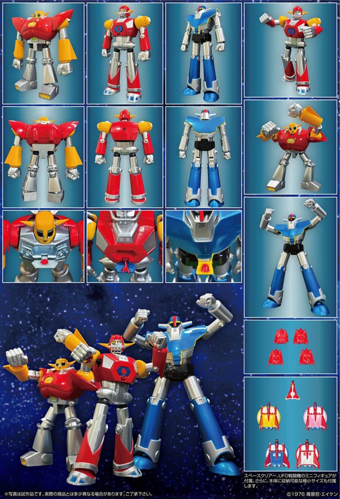 UFO Warrior Dai Apolon Figura Neo Dynamite Action Dai Apolon 20 cm