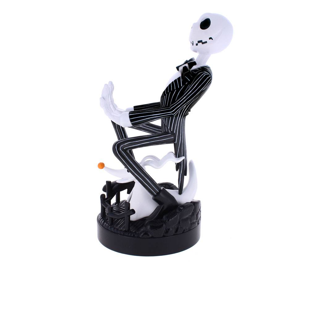 Pesadilla antes de Navidad Soporte Cably Guys Jack Skellington 20 cm