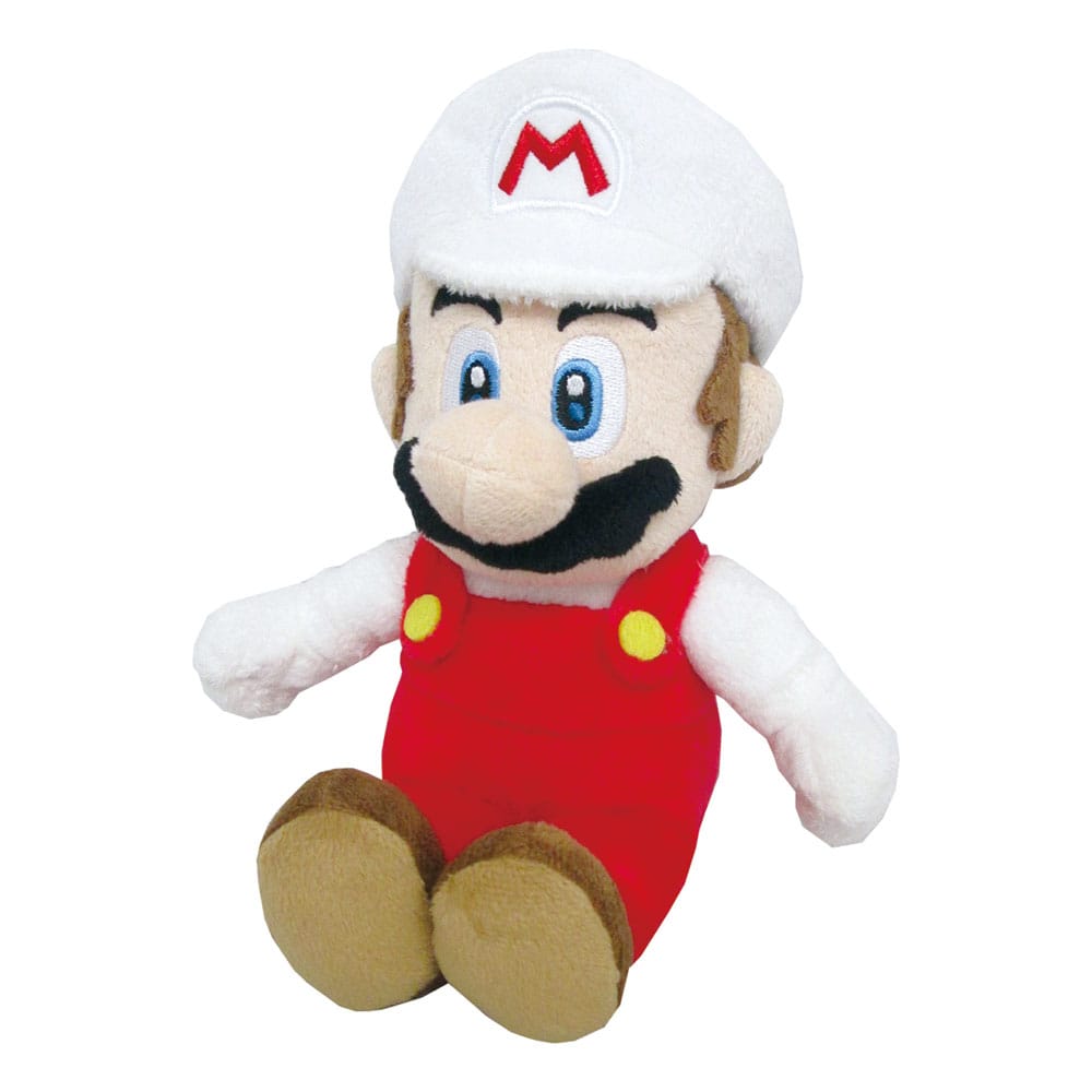 Super Mario Peluche Mario Fire 24 cm